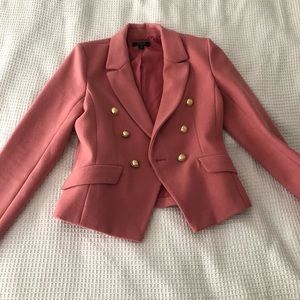 Halogen x Atlantic Pacific Pink Blazer Jacket
